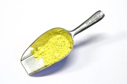 Verfmolen de kat pigment - kalk geel citroen - 100 gram