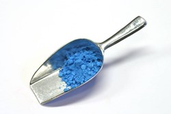 Verfmolen de kat pigment - kalk blauw licht - 100 gram