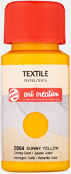 Art Creation textielverf geel - flacon 50 ml.