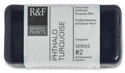 R&F encaustiekverf phtalo turquoise