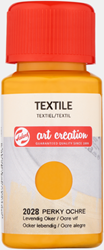 Art Creation textielverf  oker - flacon 50 ml.