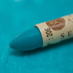 Sennelier oliepastel klein - turquoise blauw