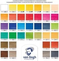 Van Gogh aquarelverf metalen set 36 halve napjes-2