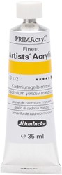 schmincke primacryl cadmiumgeel medium - tube 35 ml.