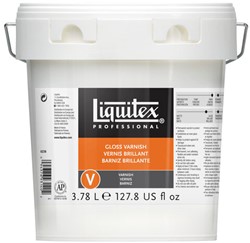 liquitex glanzende vernis - emmer 3.78 ltr.