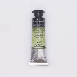 Sennelier aquarelverf  - groene aarde - Tube 10 ml.