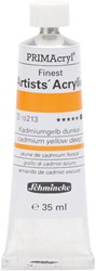 schmincke primacryl cadmiumgeel donker - tube 35 ml.