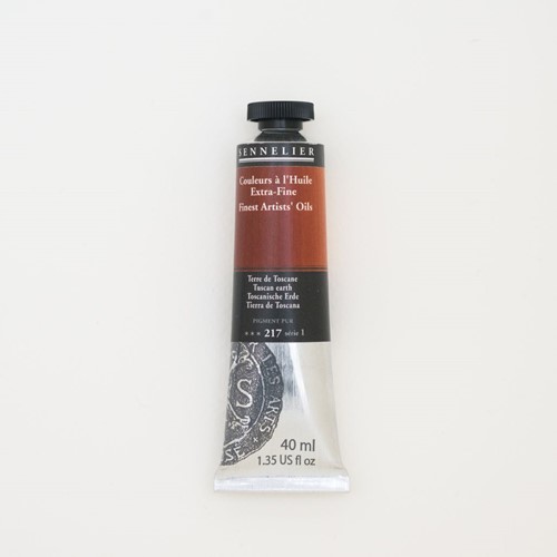 Sennelier extra fijne olieverf serie 1 - Toscaanse aarde - tube 40 ml.