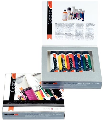Cobra watervermengbare starter set - 5 x 40 ml.