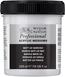 WN acrylvernis mat met UV filter - flacon 225 ml.