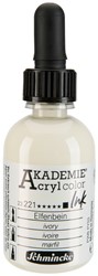 Schmincke Akademie acryl inkt citroengeel - flacon 50 ml.