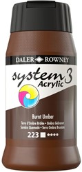 System 3 acryl gebrande omber  - flacon 500 ml