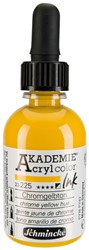 Schmincke Akademie acryl inkt indisch geel - flacon 50 ml.