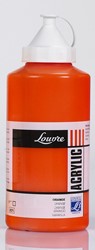 louvre acryl oranje - flacon 750 ml