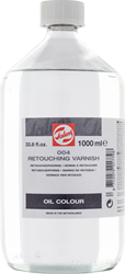 Talens retoucheervernis - flacon 1000 ml.