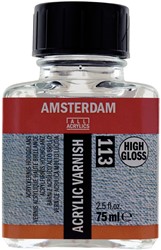 Amsterdam acrylvernis hoogglans - 75ml. 