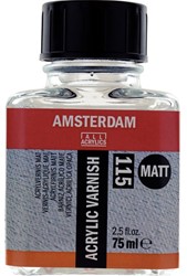 Amsterdam acrylvernis mat - 75ml. 
