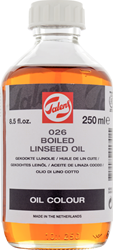 Talens lijnolie gekookt - flacon 250 ml.