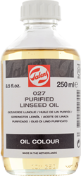 Talens lijnolie gezuiverd - flacon 250 ml.