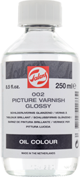 Talens schilderijvernis glans - flacon 250 ml.