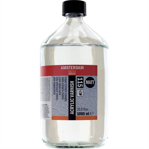 Amsterdam acrylvernis mat - 1000 ml. 