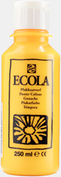 Talens ecola schoolplakkaatverf citroengeel - flacon 250 ml
