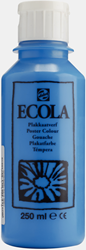 Talens ecola schoolplakkaatverf lichtblauw - flacon 250 ml