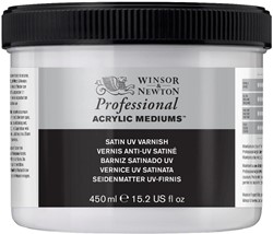 WN acrylvernis zijdeglans met UV filter - flacon 450 ml.