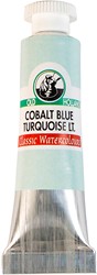 oudt hollandse aquarelverf cobalt blue turquoise light - tube 6 ml
