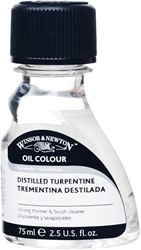 W&N terpentijn - (distilled turpentine) flacon 75 ml.
