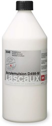 Lascaux acrylemulsie D498M - flacon 1000 ml.