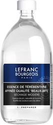 lefranc terpentijn gerectificeerd flacon 1000 ml.