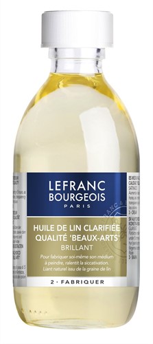 Lefranc gezuiverde lijnolie 250 ml.
