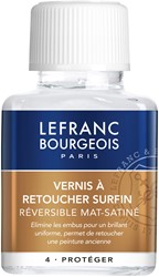 Lefranc extra fijne retoucheervernis - flacon 75 ml