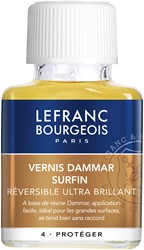 Lefranc dammar schilderijvernis - flacon 75 ml