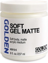 Golden Soft acrylic gel mat - flacon 236 ml.