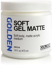 Golden Soft acrylic gel glans - flacon 473 ml.
