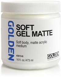 Golden Soft acrylic gel mat - flacon 473 ml.