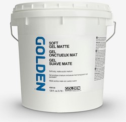 Golden Soft acrylic gel mat - emmer 3.78 ltr.