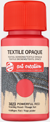 Art Creation textielverf  rood dekkend - flacon 50 ml.