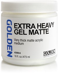 Golden Extra Heavy acrylic gel mat - flacon 473 ml.