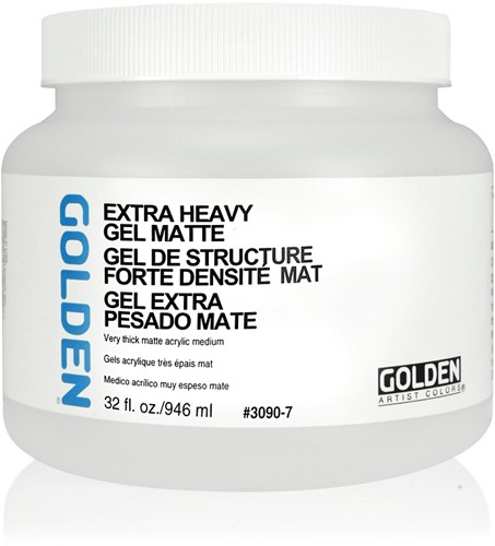 Golden Extra Heavy acrylic gel mat - flacon 946 ml.