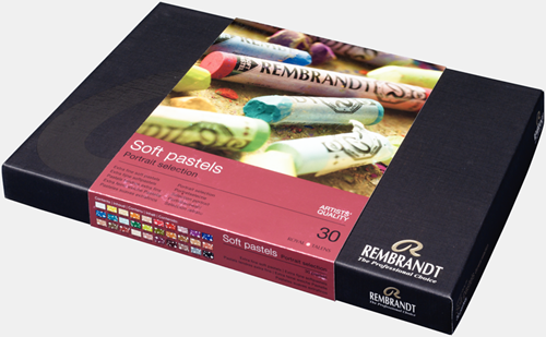 Rembrandt set met 30 pastels PORTRET-2