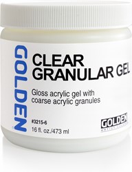 Golden clear granular gel