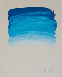 Sennelier rive gauche ton bleu de ceruleum - tube 40 ml.