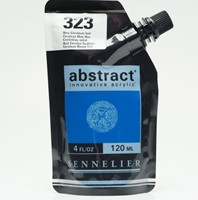 Sennelier abstract acryl ceruleum blauw - 120 ml.