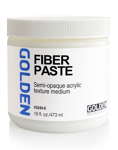 Golden fiber paste - 473 ml.