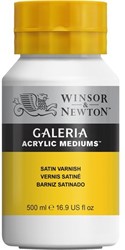 Galeria acrylvernis zijdeglans flacon 500 ml.