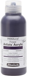 Schmincke primacryl fluid transparant violet - flacon 250 ml.