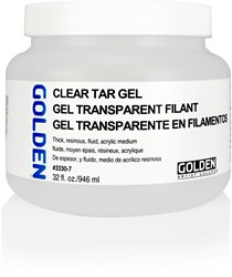 Golden clear tar gel - 946 ml.